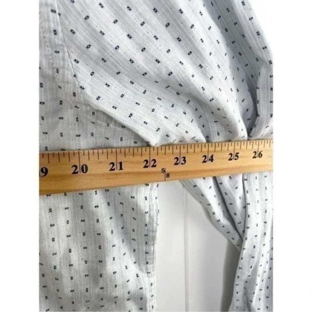 NWT‎ Banana Republic Untucked Fit Warm Long Sleeve Button Down Shirt Size L